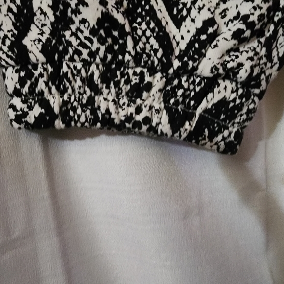 INC x CULPOS, large,b&w joggers - Picture 2 of 4